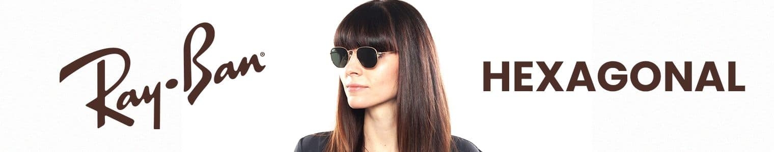 Ray Ban Hexagonal Banner