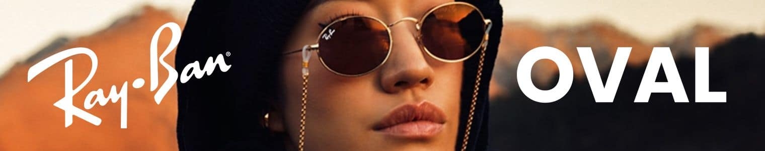 Ray Ban Oval Header