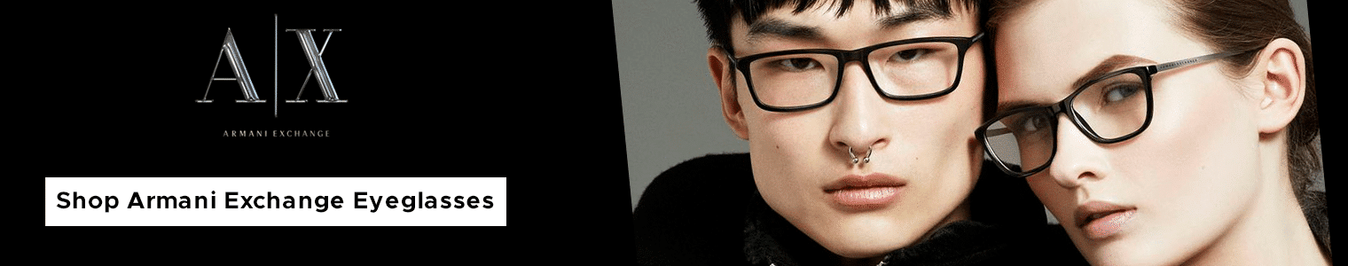 ArmaniExchange eyeglasses banner 1520x300