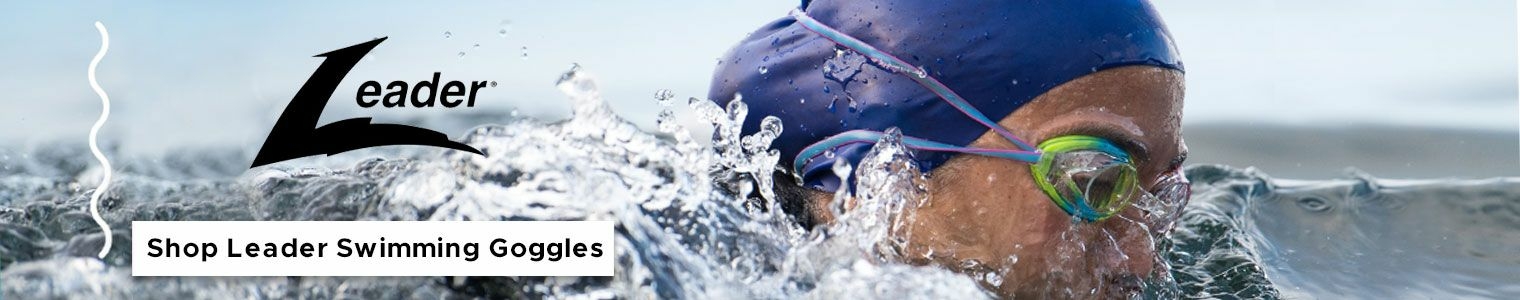 Leader Swim Goggles Header
