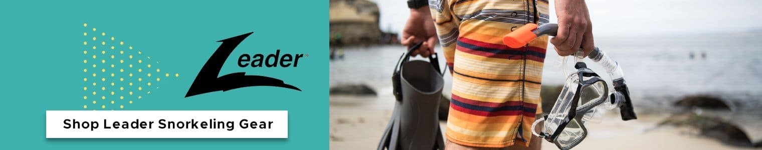 Leader Snorkeling Gear Header