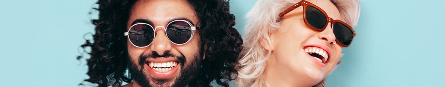 Fashion sunglasses banner