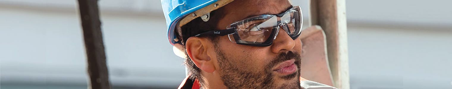 Foam Padded Safety Eyeglasses Banner