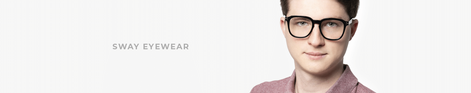 sway eyewear banner for cheap prescription glasses online prescript