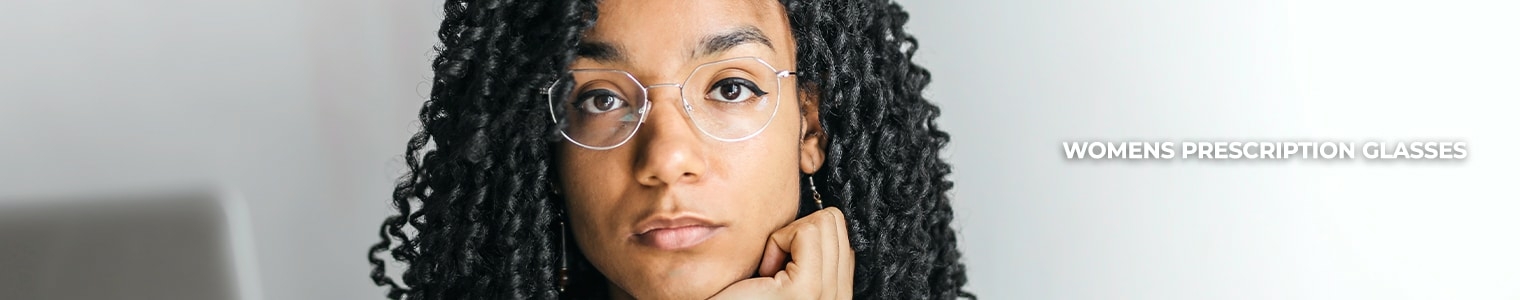 banner for womens prescription glasses