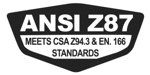 Ansi 787 prescription safety glasses icon