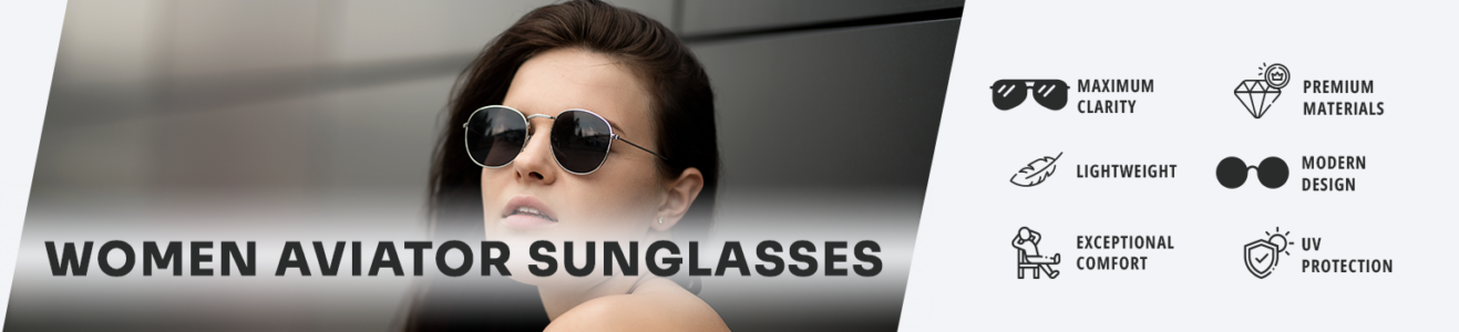 Women's Aviator Sunglasses